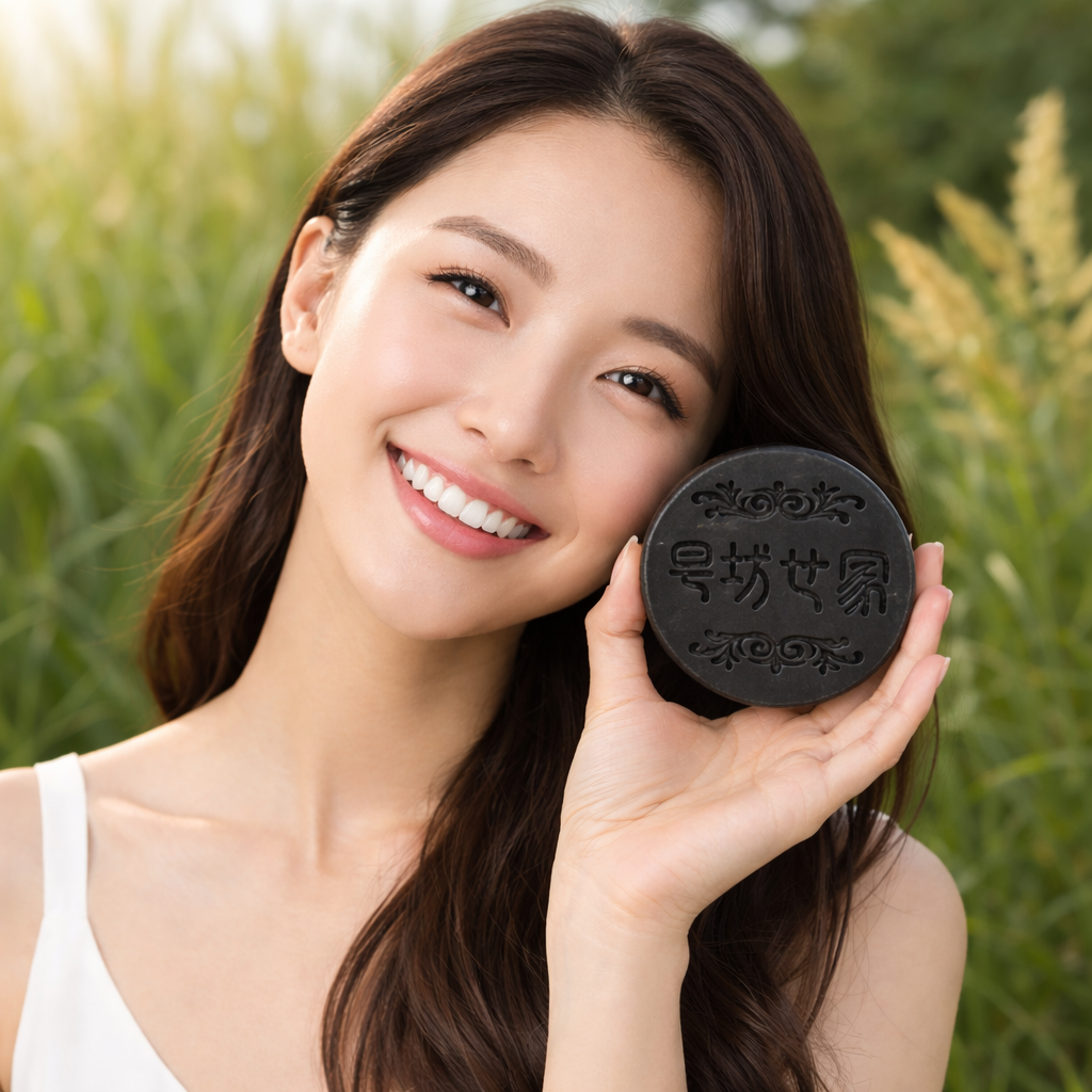 Shampoo en  barra anticaída: shampoo de jengibre: crece, fortalece y transforma.